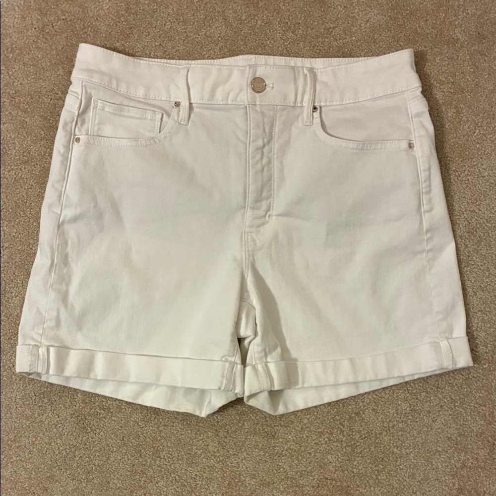 White House Black Market White Shorts